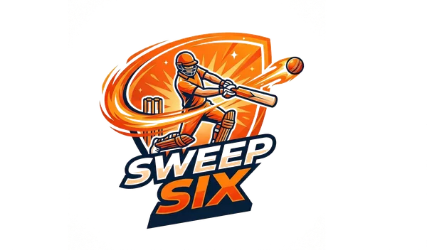 SweepSix cricket game logo